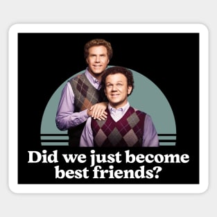 Did we just become best friends? Sticker